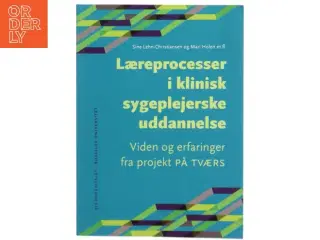 Læreprocesser i klinisk sygeplejerskeuddannelse : viden og erfaringer fra projekt På Tværs af Mari Holen (Bog)