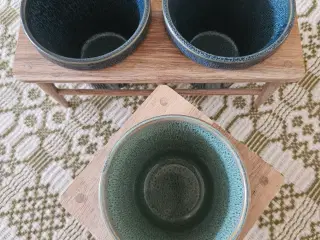 CASA LIVING KRYDDERI POTTER MED HOLDER 