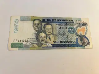 1000 Peso Philippines 2011