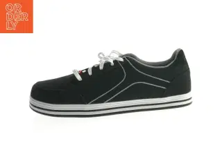 Sort canvas sneakers fra Engelbert Strauss (str. 47 )