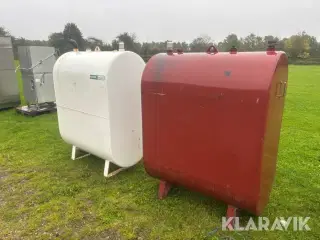 Dieseltanke Roux 1200 liter 2 styk