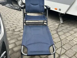 4 styks Wecamp stole med 2 skamler