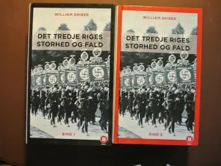 det tredje riges storhed og fald 1-4 i 2 bind, af 