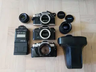 Olympus OM kamera set