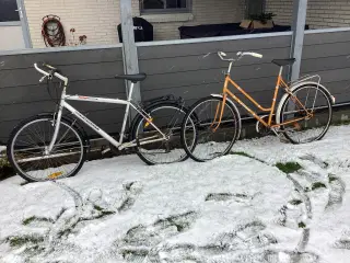 2 stk. ældre cykler.