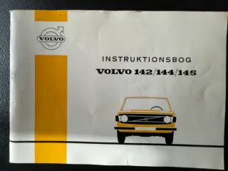 Instruktionsbog til Volvo 142 årg. 73 og S/V70 