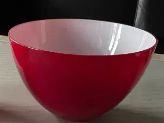 Holmegaard Cocoone rød skål