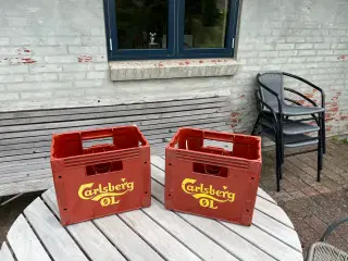 2 ølkasser 