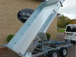 Tiptrailer variant 3517 mt  med aluramper 