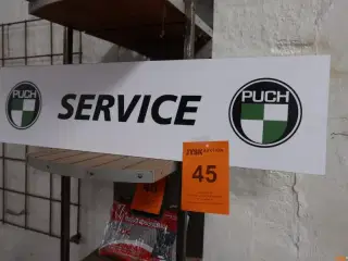 Skilt " Puch Ser