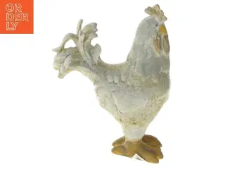 Dekorativ hane figur (str. 12x9 cm)