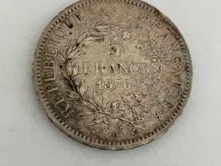 5 Francs 1876 A France