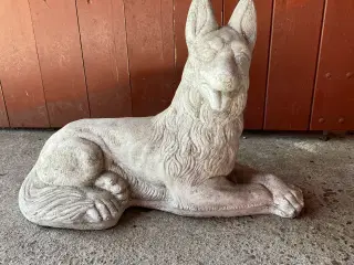 Havefigur schæferhund