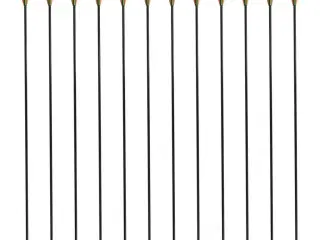 Standard recurve buepile 12 stk. 30" 0,6 cm glasfiber