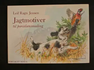 jagtmotiver til porcelænsmaling, af leif ragn jens