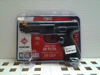 Luftpistol (Crosman PSM45 4,5mm.)