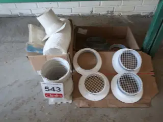 Diverse ventilation m.m.