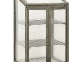 Drivhus 60x45x100 cm fyrretræ