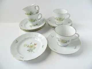 B&G Klitrose 4 sæt kaffekopper - samlet 300,00 kr
