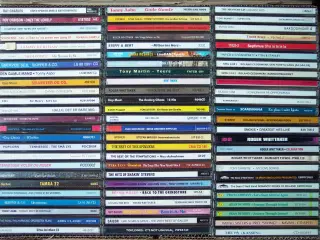 850 POP/ROCK/KLASSISKE CDer sælges stykvis….      
