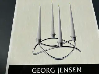 Georg Jensen Season lysestage i rustfrit stål