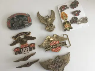 harley davidson bæltespænde bælte livrem emblem