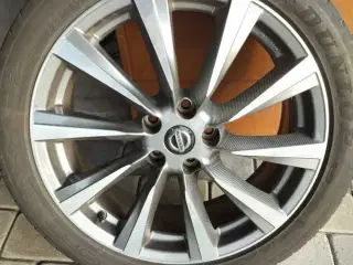 Alufælger med sommerdæk 