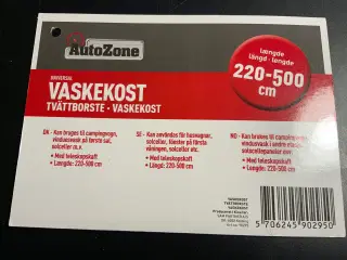 Vaskekost 220-500 cm lang