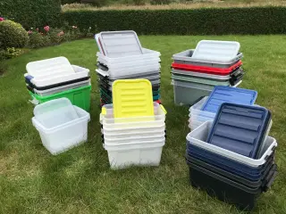 PLASTKASSER / OPBEVARING