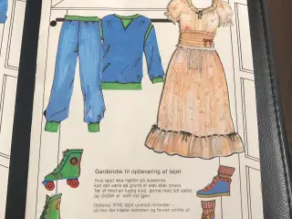 Påklædningsdukke Sara