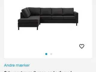 Stol m skammel, sofa og sofabord 