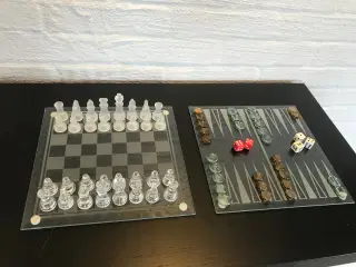 Backgammon + Skak spil