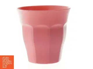 Pink plastikkop (str. Ø. 9 cm. længde. 9 cm)