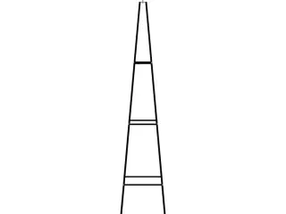 Stativer til klatreplanter 2 stk. 35x35x195 cm jern mørkegrøn