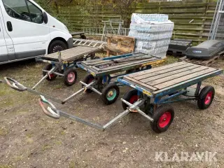 Trækvogne med løft 3 styk ALIA TOOL
