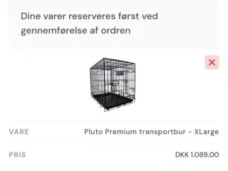 Pluto Premium hundebur