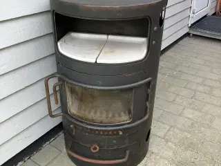 Brændeovn med konvention 