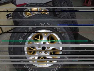 Jeep original 16" GOLD hjul. Grand Cherokee. 