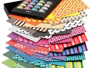 Color Bar Rivepapir, A4, ark 210x297 mm, 100 g, ass. farver, 16x10ark/ 1 pk.
