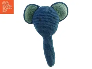 Hæklet bamserangle (str. 16 x 12 cm)