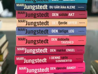 Mari Jungsted bøger - 14 stk