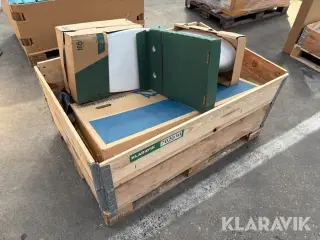 Toilet, vask, spejl og afløb Ifö, Duravit