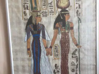 Flot Egyptisk Billede ?? 31x41 cm