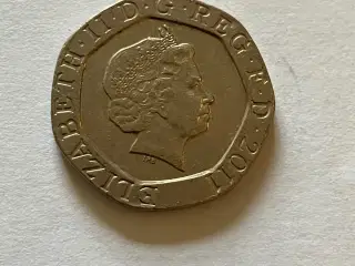 20 Pence England 2011
