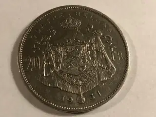 20 Francs 1931 Belgium