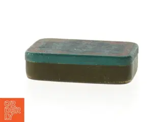 Vintage metalæske (str. 8 x 5 cm)