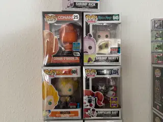 Blandet Funko Pops