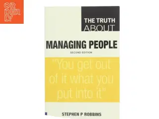 The Truth about Managing People af Stephen P. Robbins (Bog)
