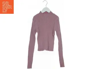 Ribstrikket lilla sweater fra Zara (str. 164)