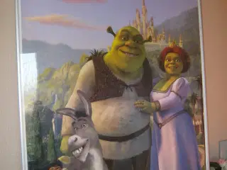 Shrek 2 plakat i aluramme